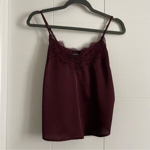 Abercrombie and Fitch Satin Camisole Tank Top